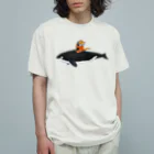 segasworksのオルカとトラちゃん「あの日助けて頂いたオルカです」 Organic Cotton T-Shirt