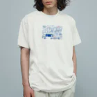 ジーナショップ(たぬき多め)のキッチンカーたぬき オーガニックコットンTシャツ