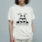 emfamilyの井の中のPANDA オーガニックコットンTシャツ