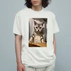 kanazonのスタンディングちまき Organic Cotton T-Shirt