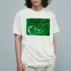 さとうゆかりのふうた画伯が描く兎 Organic Cotton T-Shirt