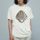 AAAstarsの巡礼の帆立貝 Organic Cotton T-Shirt