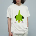 赤卵太郎🥚家族になったぽん太🦜のぽんちゃんモフチリ堪能🦜 Organic Cotton T-Shirt