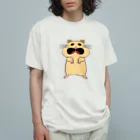 サブカルビジネスセンター尼崎のおおきなお口のハムちゃん🐹 オーガニックコットンTシャツ