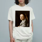 世界美術商店の少女 / Portrait of a Young Woman Organic Cotton T-Shirt