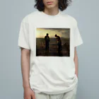 世界美術商店の晩鐘 / The Angelus Organic Cotton T-Shirt