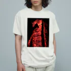 FIRE FLYの熾火 オーガニックコットンTシャツ