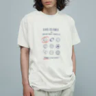 jamfish_goodiesのCHOICEテニス オーガニックコットンTシャツ