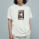 ryuonji87のかわいい猫ちゃん　こゆき オーガニックコットンTシャツ