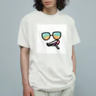 カレールーのエンジョイサングラス Organic Cotton T-Shirt