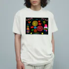 tamtamlandのずっと忘れない夏祭り Organic Cotton T-Shirt