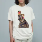 kfcj-kのヒラメ　９４cm記念 Organic Cotton T-Shirt