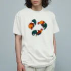 しもべ(鶏勉強中)の三つ巴郡上地鶏 Organic Cotton T-Shirt