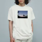 inacameraの夕方 オーガニックコットンTシャツ