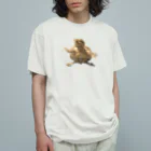 ミシシッピニオイガメの、こてちゃんのコテちゃんだよー！ Organic Cotton T-Shirt