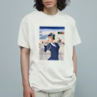 くりむしようかんの天渡早苗之図 オーガニックコットンTシャツ