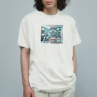 elle78のぷりんせす Organic Cotton T-Shirt