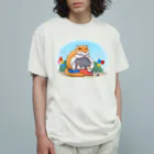 ねずりすSHOPのスナネズ・ボールプール オーガニックコットンTシャツ