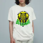 ぷんすこ(♂)のBig Love,Big Ears,Big Elephant オーガニックコットンTシャツ