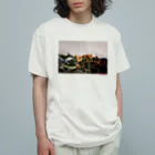 川口翼のひまわり オーガニックコットンTシャツ