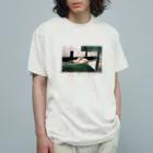 みかたきなこの秀吉 オーガニックコットンTシャツ