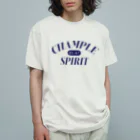 LEELA 〜 official shop 〜のCHAMPLE SPIRIT 81-47 オーガニックコットンTシャツ