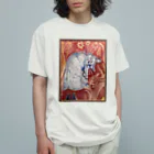 ボブテイルねこ画商のEl Gato Rojo Organic Cotton T-Shirt