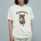 エリザベスゆきこのトト100% オーガニックコットンTシャツ