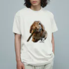 チャロのグッズのシガレットチャロ オーガニックコットンTシャツ