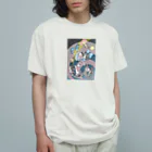 梅治郎　Umejiroのalice in Ihatov  オーガニックコットンTシャツ