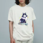 STARIA_38の流星猫のみゃーさん Organic Cotton T-Shirt