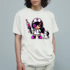 CuteCombatのCuteCombat_nurse(ナース)_ver.003 Organic Cotton T-Shirt