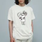 ゆうきやでのやなやぎグッズ オーガニックコットンTシャツ