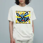 TOKINEKO  KINGのとき猫beeeeeam オーガニックコットンTシャツ