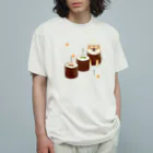 トロ箱戦隊本部の薄目で見たら…細巻き？ Organic Cotton T-Shirt