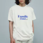 joyjoyjoyのfamily time Organic Cotton T-Shirt