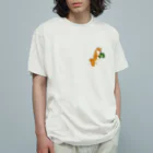 パンプアップ柴Hachiのパンプアップ柴Hachi（ブロッコリーver） オーガニックコットンTシャツ