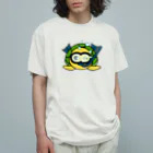 chicodeza by suzuriのシュノーケリング亀ちゃん オーガニックコットンTシャツ