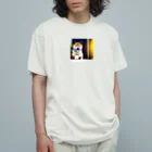 ジャス　ミンの可愛いしばちゃん⭐️ Organic Cotton T-Shirt