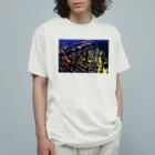 とある高校生が作ったグッズのニューヨーク市街地 オーガニックコットンTシャツ