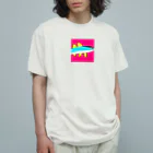 魚大好きマンのさかな Organic Cotton T-Shirt