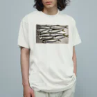 さかなっちのママカリッチ　さかな Organic Cotton T-Shirt