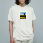 真希ショップのLight breeze(そよ風)と風車のグッズ Organic Cotton T-Shirt