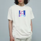 the blue seasonのアクエリアス Organic Cotton T-Shirt