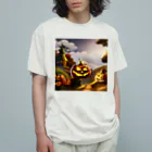 kenkiyoのハローウィン オーガニックコットンTシャツ