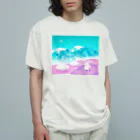 アプリコワークスのくまちゃんのもこもこジャーニー Organic Cotton T-Shirt