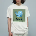 ノイトランナウェイのFollow me! オーガニックコットンTシャツ