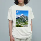 Takakosan16の剱岳 オーガニックコットンTシャツ