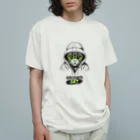 geshicoのcat ハッカー　 Organic Cotton T-Shirt