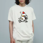 樹璃ィ's すとあののんべぇにわとりさん！カラー Organic Cotton T-Shirt